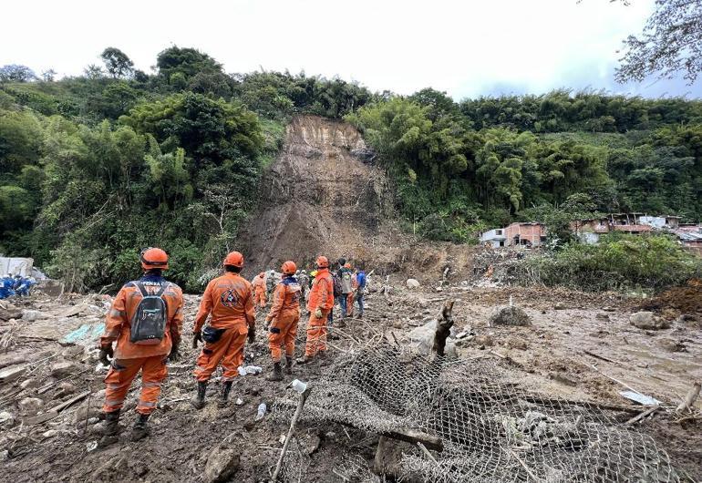 Kolombiyada şiddetli yağış faciaya neden oldu: 14 ölü