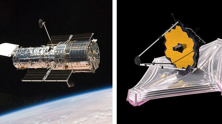 Hubble Uzay Teleskobu, üç galaksinin iç içe geçtiği anı yakaladı