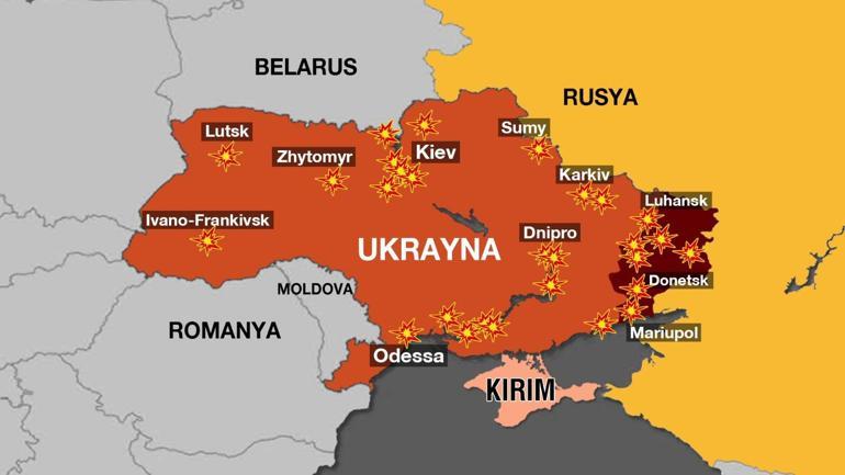 SON DAKİKA: Kiev güne silah sesiyle uyandı Sıcak bölgeden dakika dakika son gelişmeler