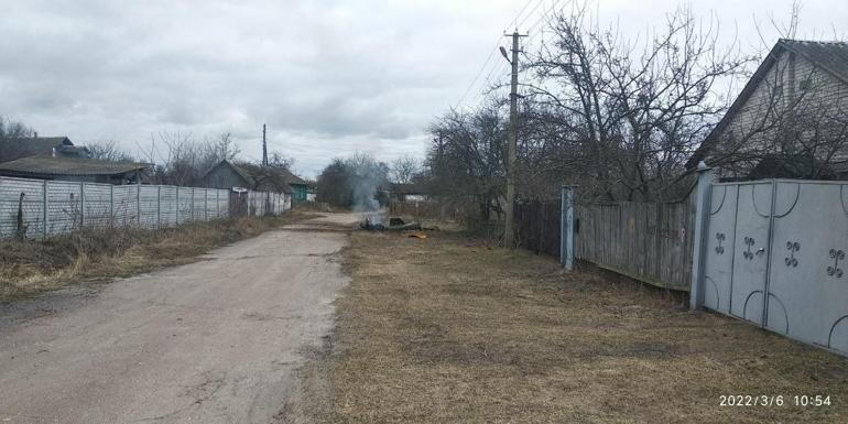 Ukraynanın Çernihiv kentine Ruslara ait roket düştü