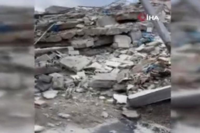 Filistin’de inşaat halindeki 5 katlı bina çöktü: 2 ölü