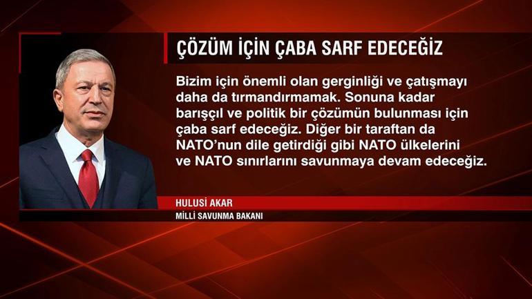 Akar: NATO sınırlarını savunmaya devam edeceğiz