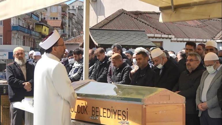 Kerem Aktürkoğlunun babaannesi son yolculuğuna uğurlandı