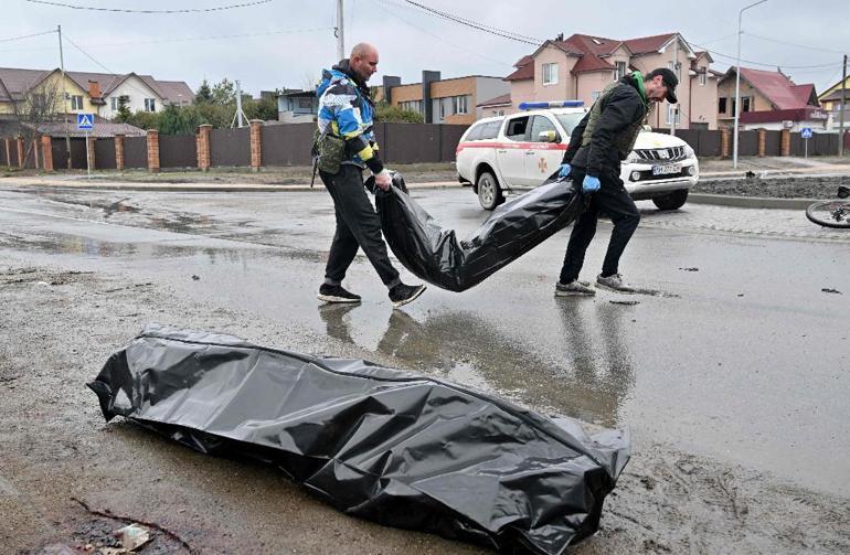 Dünya ayağa kalktı Ukraynanın Buça kentinden kan donduran görüntüler