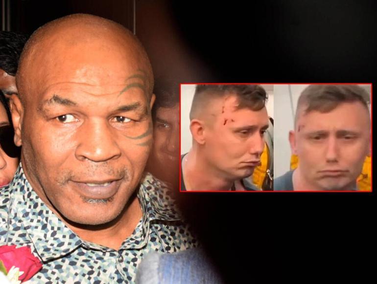 Yumruklar havada uçuştu Efsane boksör Mike Tyson uçakta hayranını dövdü