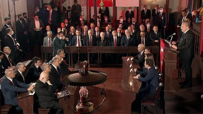 Son dakika... Devlet erkanı Atatürkün huzurunda