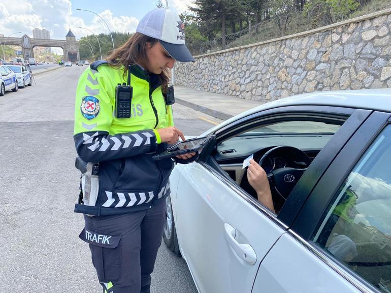 Ankarada bayram öncesi 1500 polisle trafik denetimi