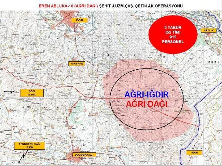 Son dakika haberi: İçişleri Bakanlığı duyurdu: Eren Abluka-10 Ağrı Dağı Operasyonu başlatıldı