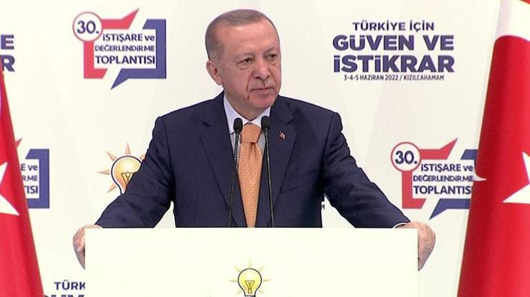 AK Parti Kızılcahamam kampı Cumhurbaşkanı Erdoğandan önemli açıklamalar