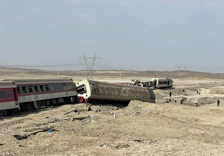 Son dakika... İranda tren faciası: Çok sayıda ölü ve yaralı var