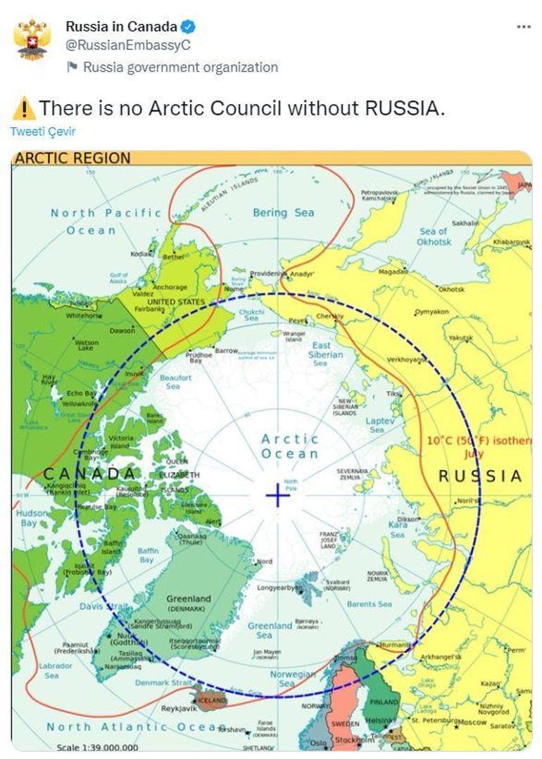 Arktik Konseyine Rusya olmadan devam edecekler