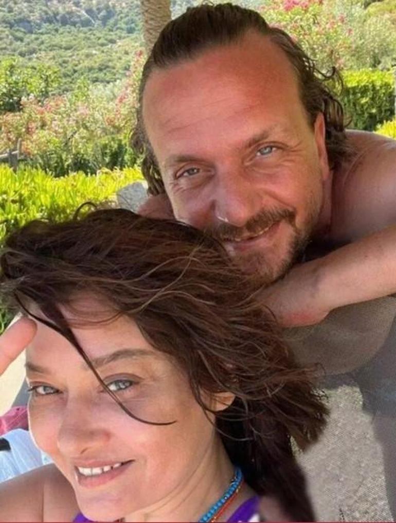 Nurgül Yeşilçay, Necati Kocabay ile tatile gitti