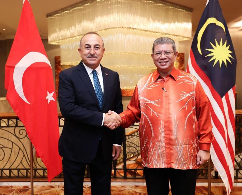 Bakan Çavuşoğlu, Malezya Başbakanı Yakub ile görüştü