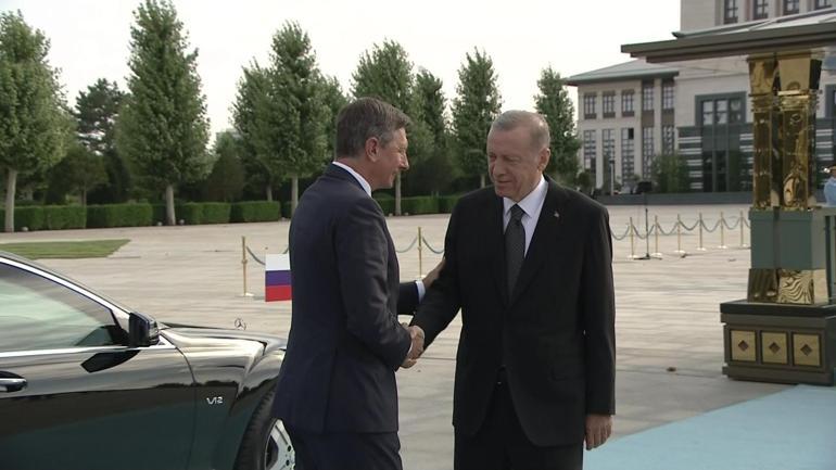 Son dakika... Slovenya Cumhurbaşkanı Ankarada