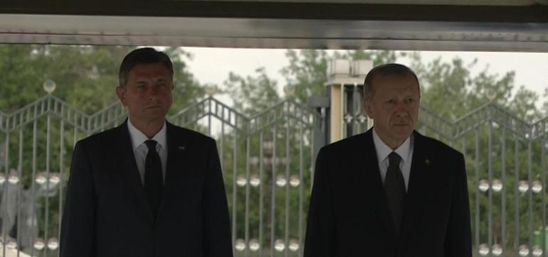 Son dakika... Slovenya Cumhurbaşkanı Ankarada