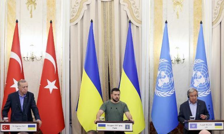 Cumhurbaşkanı Erdoğandan Ukrayna dönüşü açıklamalar