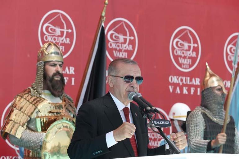 Son dakika... Malazgirt Zaferinin 951. yıl dönümü Cumhurbaşkanı Erdoğandan açıklamalar