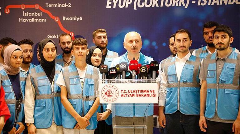 Bakan Karaismailoğlu duyurdu: İstanbul Havalimanı metrosunda tarih belli oldu