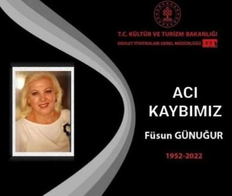 Oyuncu Füsun Günuğur hayatını kaybetti