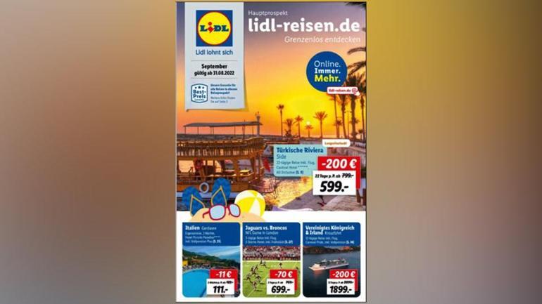 Alman marketin Türkiyeye tatil kampanyası gündem oldu