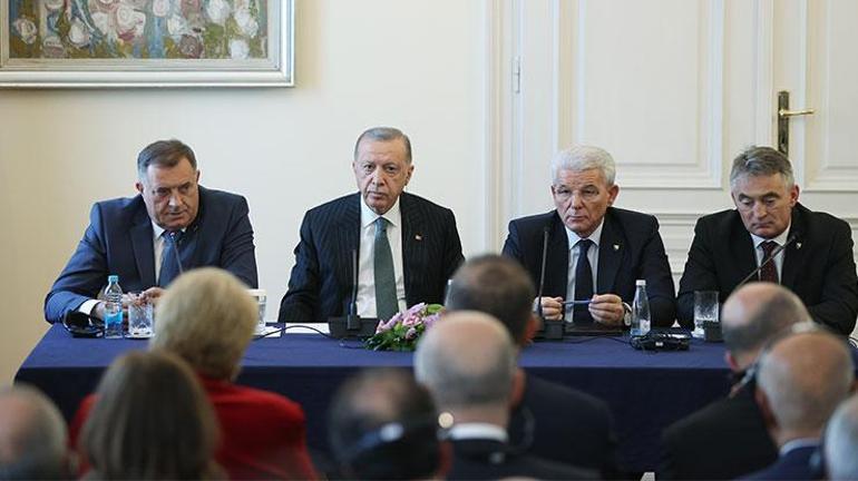 Son dakika...Cumhurbaşkanı Erdoğandan, Bosna Hersekte açıklamalar