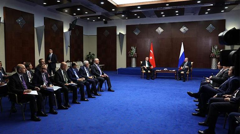 Son dakika... Astanada kritik zirve Erdoğan-Putin görüşmesi sona erdi