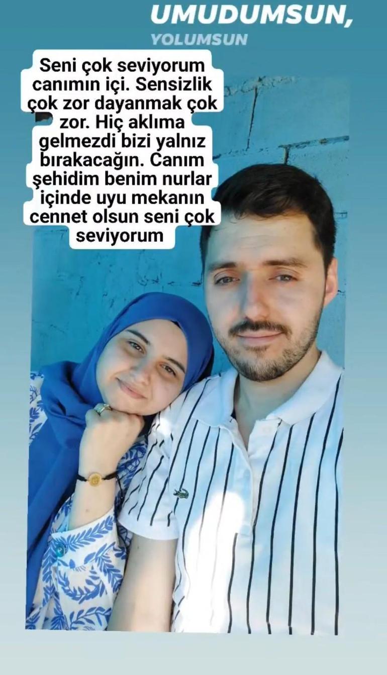 Şehit madenci eşinden yürek burkan paylaşım