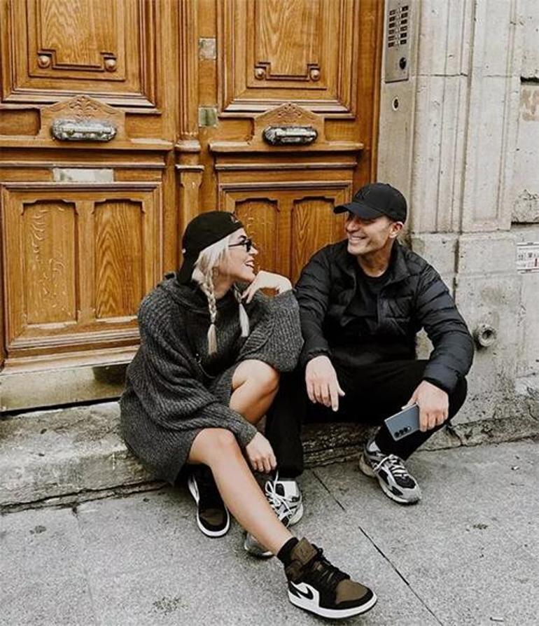 Melis-Mustafa Sandal çiftinin romantik Paris kaçamağı