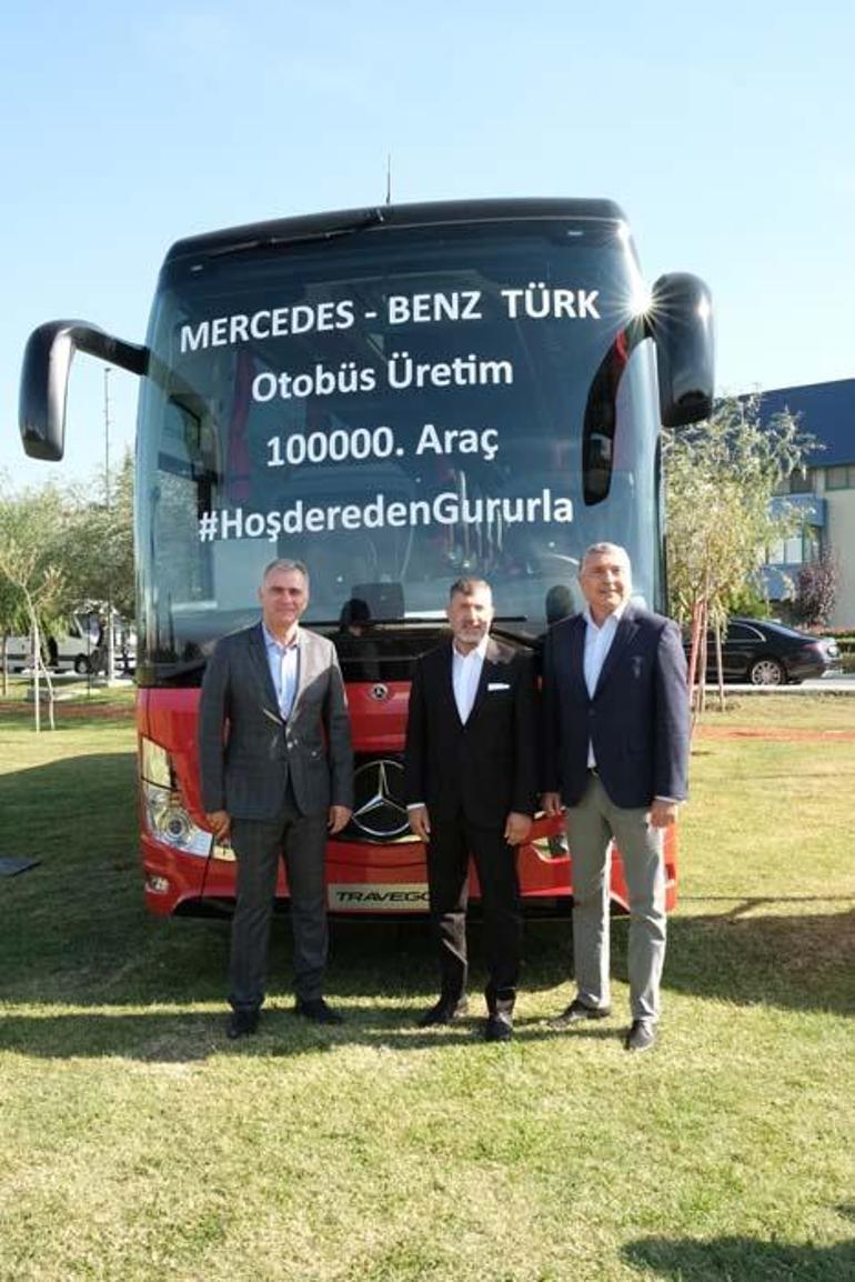 Türkiye’de 100 bin otobüs üretti