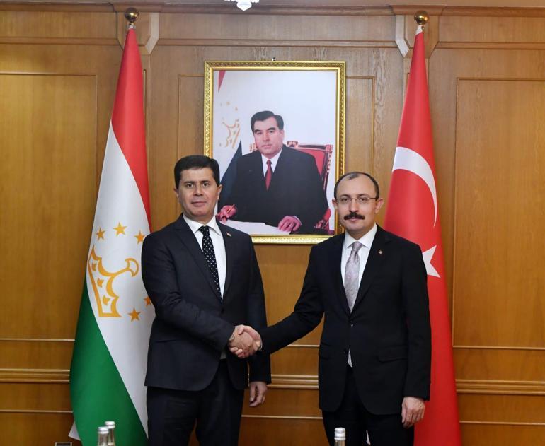 Bakan Muş, Tacikistanlı mevkidaşı ile görüştü