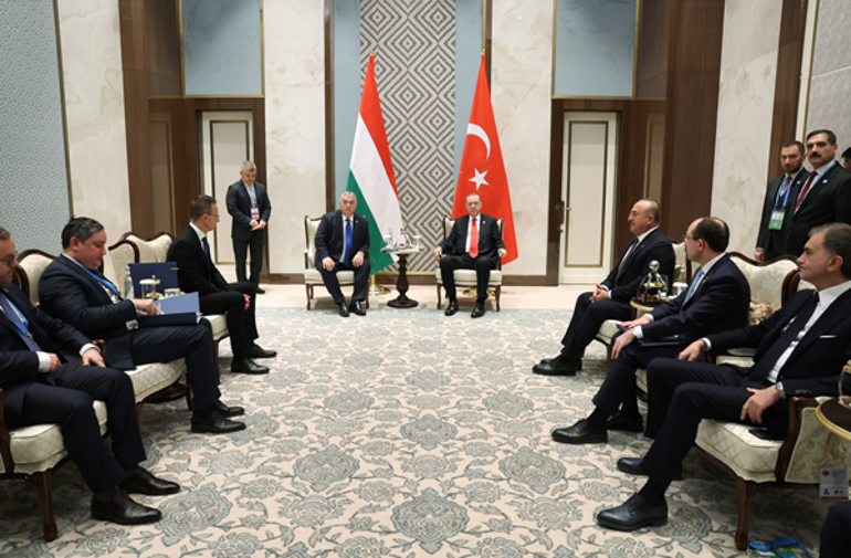 Erdoğan, Macaristan Başbakanı Orban’la görüştü