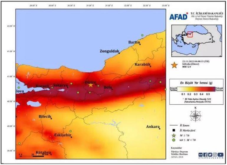 SON DAKİKA: AFAD Düzce depreminin ön değerlendirme raporunu yayınladı