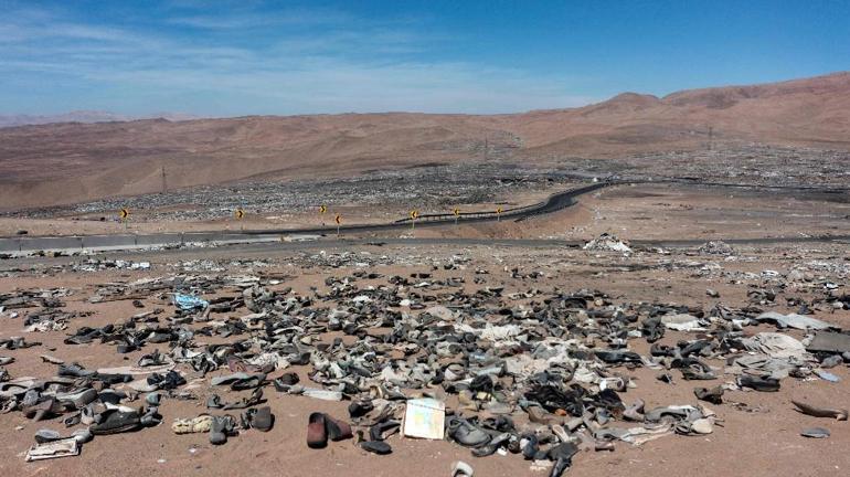 Dünyanın çöpü Atacama Çölüne