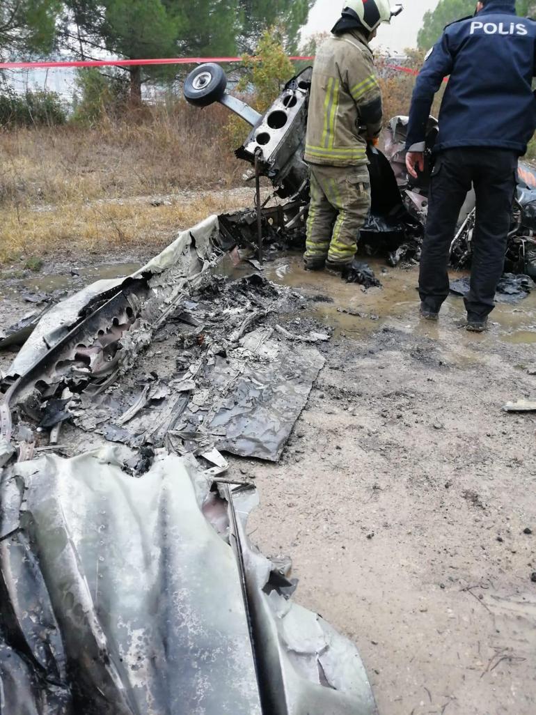 Son dakika... Bursa’da tek motorlu uçak düştü Vali Canpolat: 2 kişi hayatını kaybetti