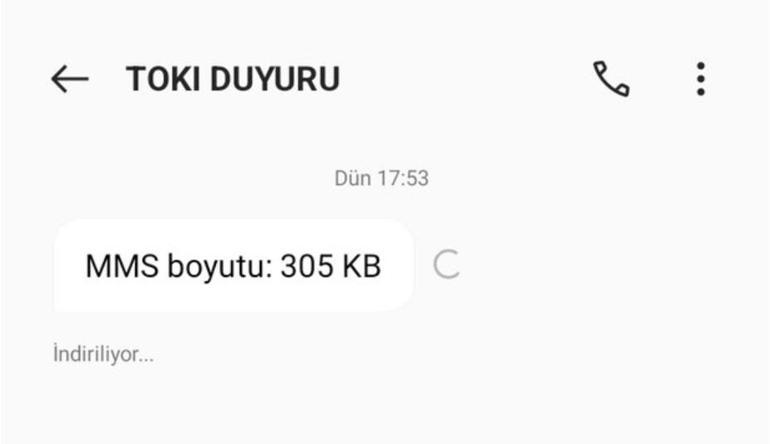 TOKİ duyuru MMS mesajı nedir, neden açılmıyor TOKİ duyuru mesajı içeriği, metni…