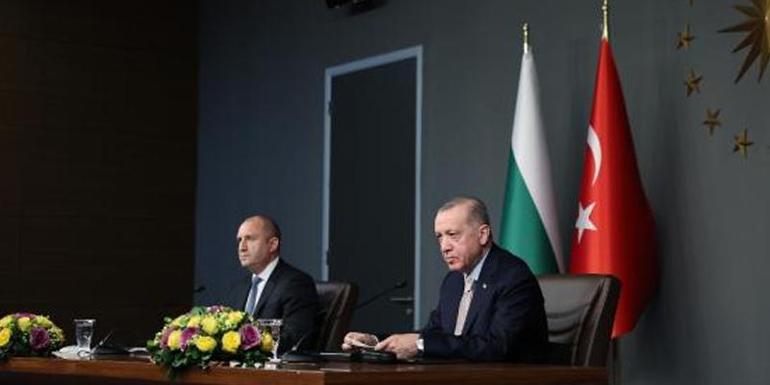 Cumhurbaşkanı Erdoğandan ve Bulgaristan Cumhurbaşkanı Radevden ortak açıklama