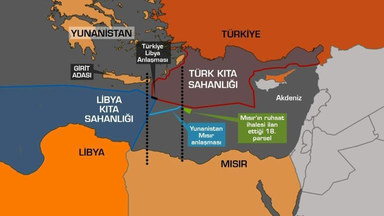 Mısırın Akdenizde deniz sınırı ilanı... Diplomatik kaynaklar: Türkiyeyi etkilemiyor