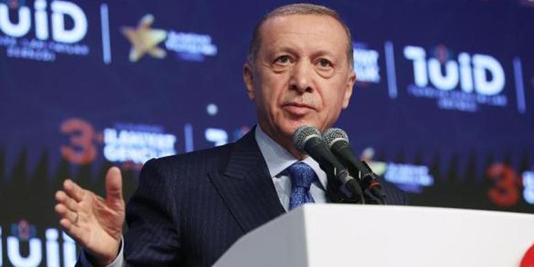 Cumhurbaşkanı Erdoğandan Kılıçdaroğluna başörtüsü çağrısı: Samimiysen gel anayasa değişikliğini yapalım