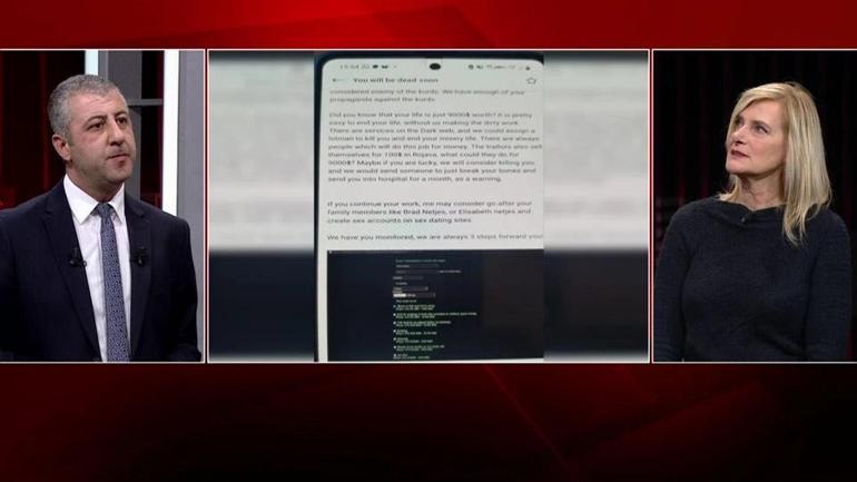 Hollandalı gazeteci Netjes, PKK tarafından nasıl tehdit edildiğini kanıtlarla anlattı