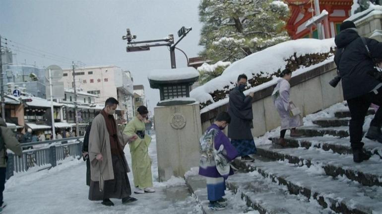 Japonyada soğuk hava rekoru kırıldı