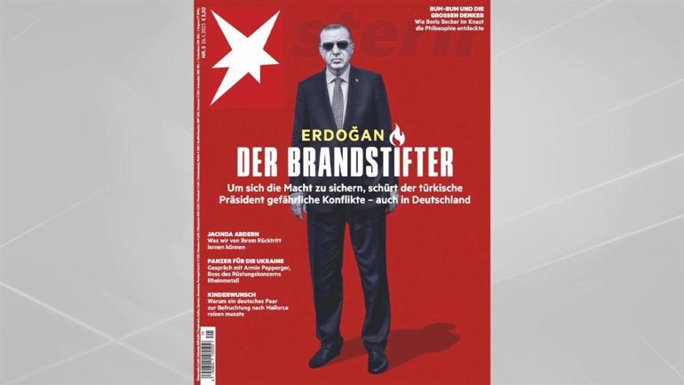 Alman dergisinden skandal kapak: Cumhurbaşkanı Erdoğanı hedef aldı