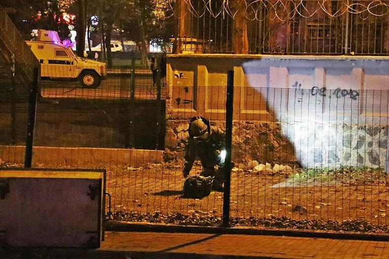 Diyarbakırda bomba paniği: Fünye ile patlatıldı