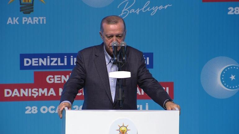 Cumhurbaşkanı Erdoğandan 6lı masaya gönderme: Taksimatta nasıl birbirlerine düştüklerini ibretle takip ediyoruz