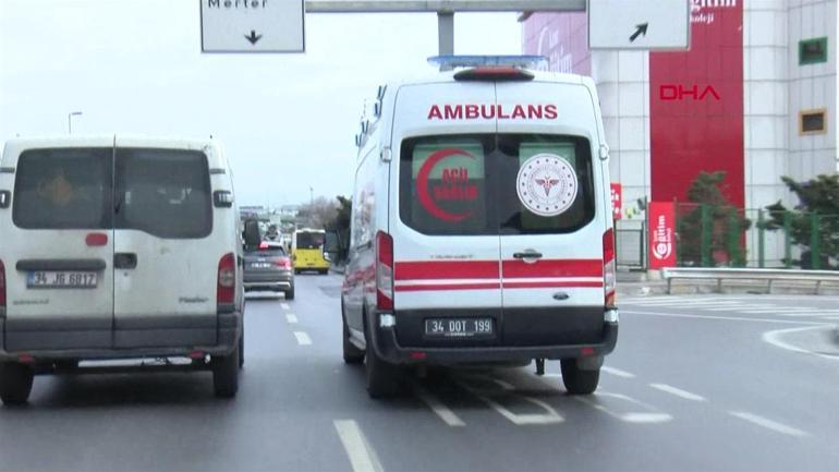 Ambulans şoförleri zamanla yarışıyor