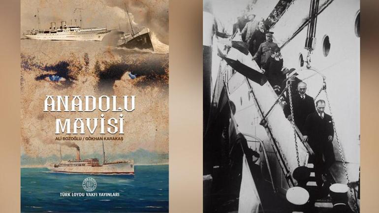 Atatürkün bindiği gemiler kitap oldu