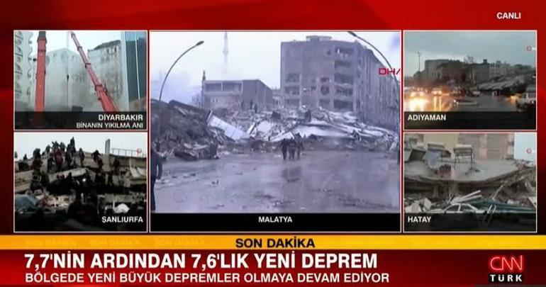 Son dakika: İstanbul ve Ankarada da deprem hissedildi mi 6 Şubat 2023 en son depremler listesi...