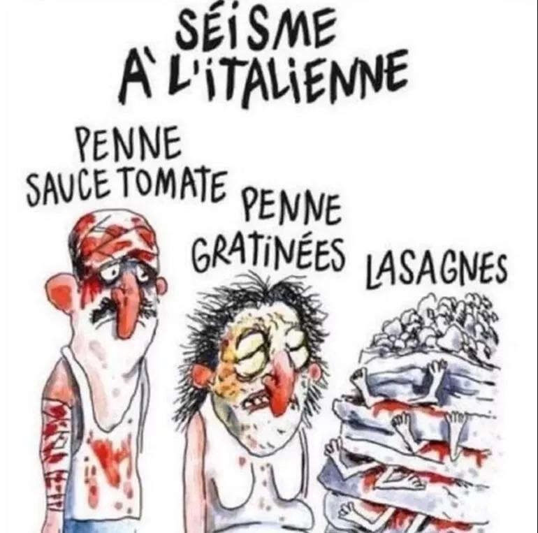 Charlie Hebdonun skandal deprem karikatürüne tepki yağdı