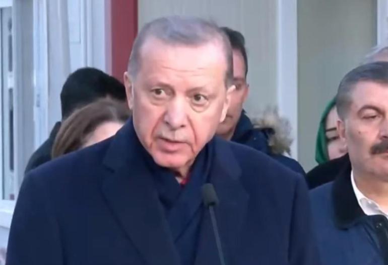 Cumhurbaşkanı Erdoğan Hatayda konuştu: Kimseyi yıkıntılar altında bırakmayacağız