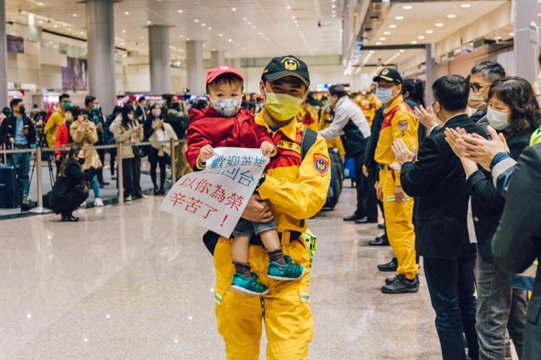 Ülkesine dönen Tayvanlı ekip alkışlarla karşılandı