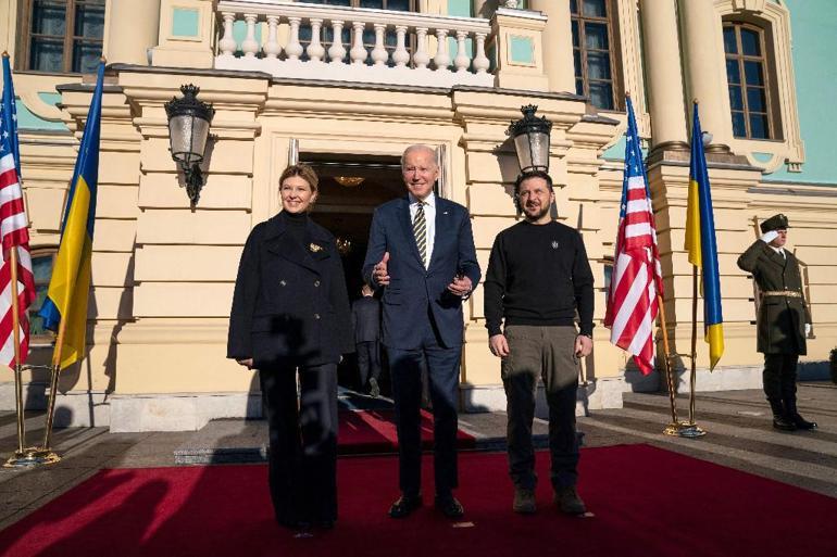 Son dakika... ABD Başkanı Bidendan Kieve sürpriz ziyaret